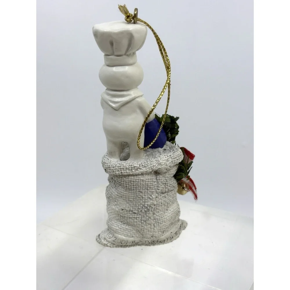 Vtg Pillsbury Doughboy Christmas Ornament 2001 Collectible